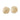 A pair of organic, contemporary round gold earrings with delicate raised patterning, inspired by windswept sand dunes.