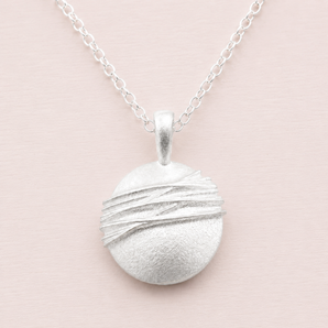 Dune Mini Silver Necklace