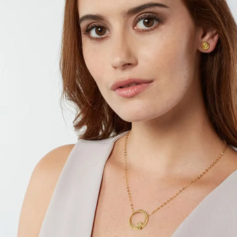LargeSwirlPeridotNecklace_EarringSet