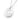A Mini Round Silver Pendant Close Up On White Background