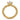 A gold solitaire engagement ring with a central diamond surrounded by smaller diamonds set in a twisted pattern on the band.