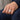 Patterned Silver Nibbled Wedding Ring