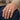 Nibbled Solid Gold Wedding Ring - 18ct Gold